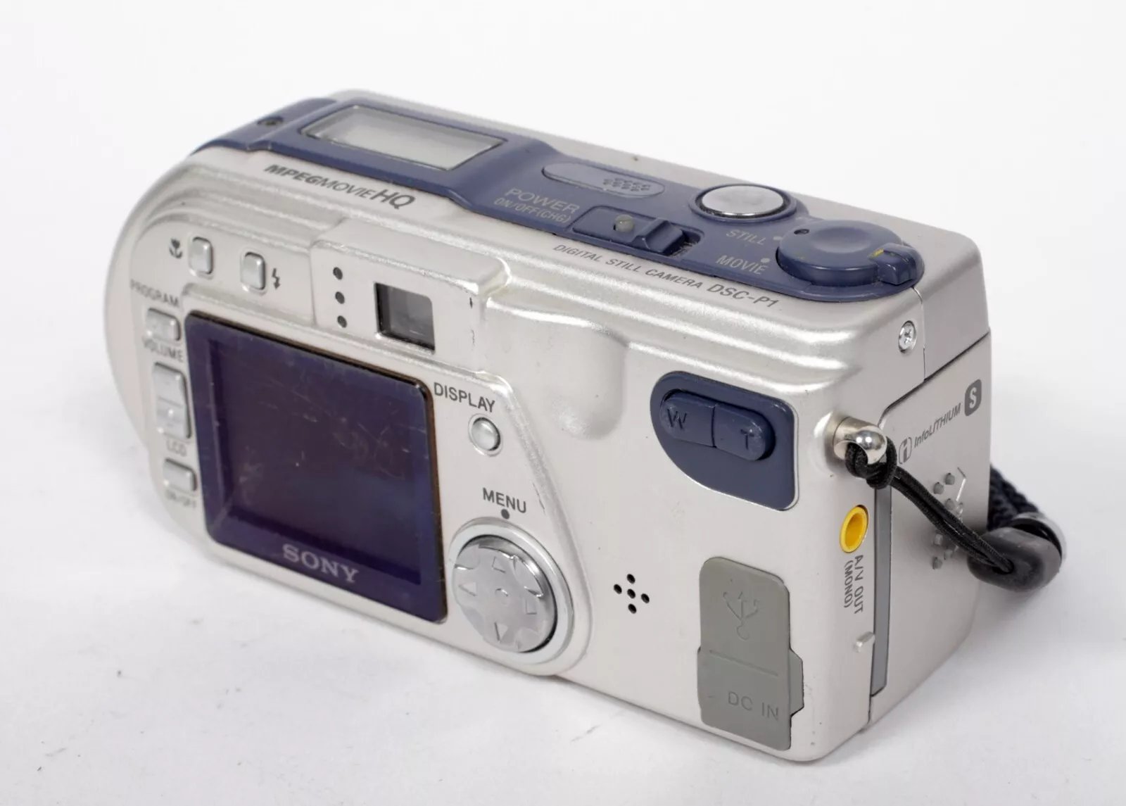 動作確認済　Sony Cyber-shot 3.3デジタルカメラ　DSC-P1 Sony Cyber Shot DSC-P1 Silver 1.5